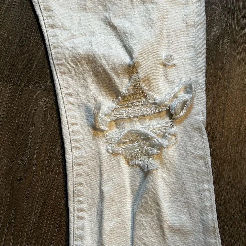 Aeropostale White Straight Jeans
